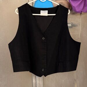 Old Navy Classic Black Vest